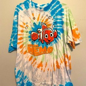 tie dye nemo shirt